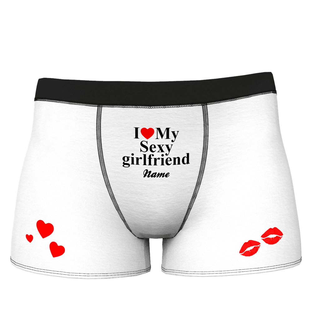 Gift of Love: Being Your Girlfriend is Enough Funny Men's Boxer