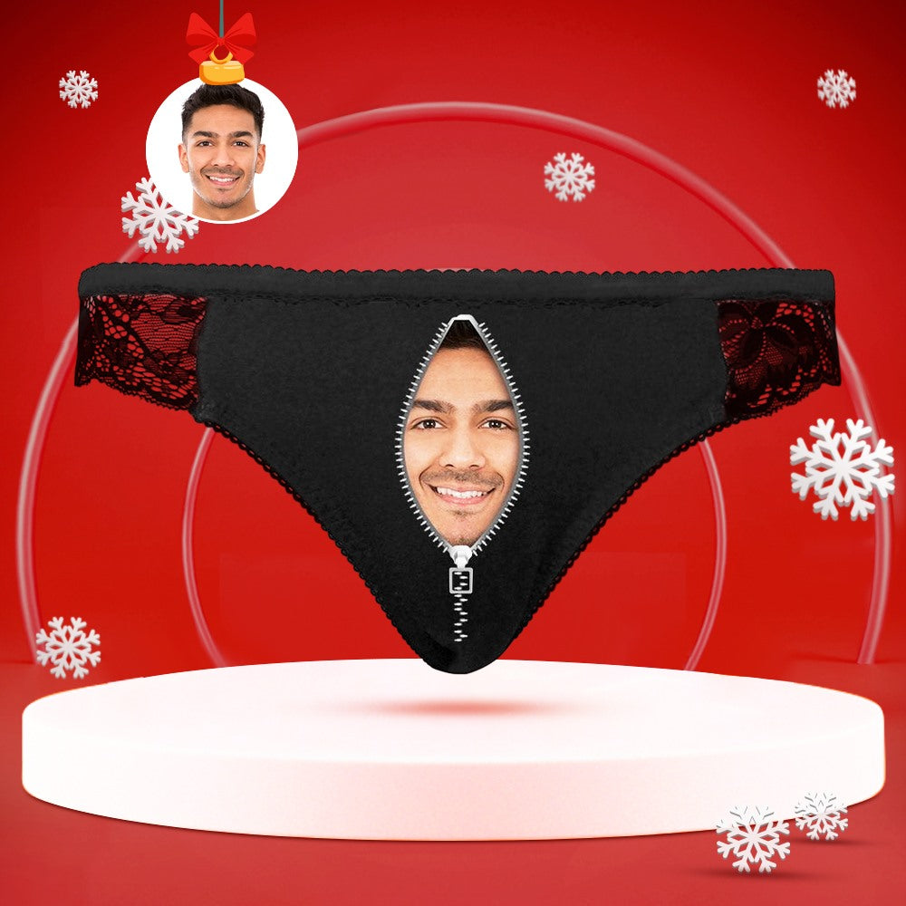 Sexy Panties Custom Lace Panty with Husband Face – GiftLab