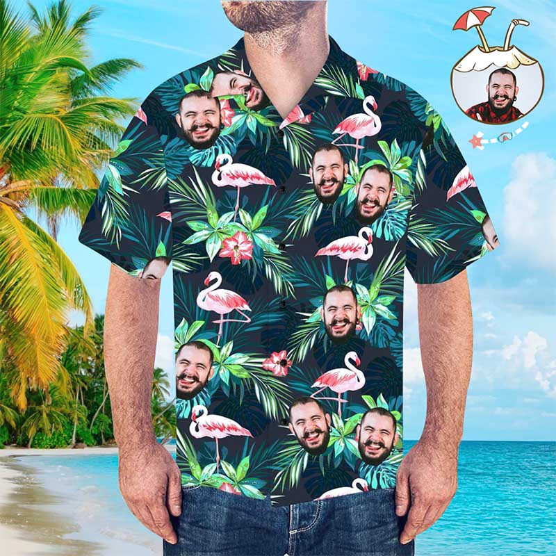 Custom Hawaiian Shirt With Face Gifts for Beach Party Gifts for Men Mu ...