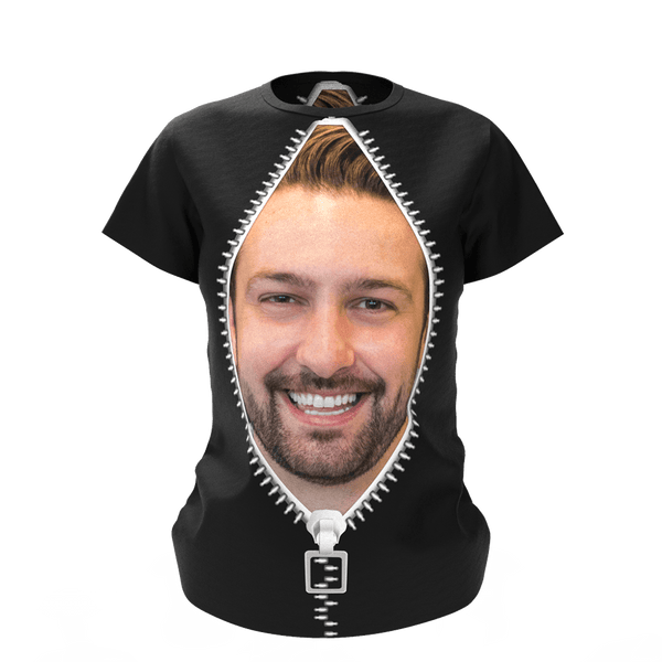 Ulikelife Custom Face T-Shirt Personalized Girlfriend Photo Shirt All Over  Print for Men : : Clothing, Shoes & Accessories