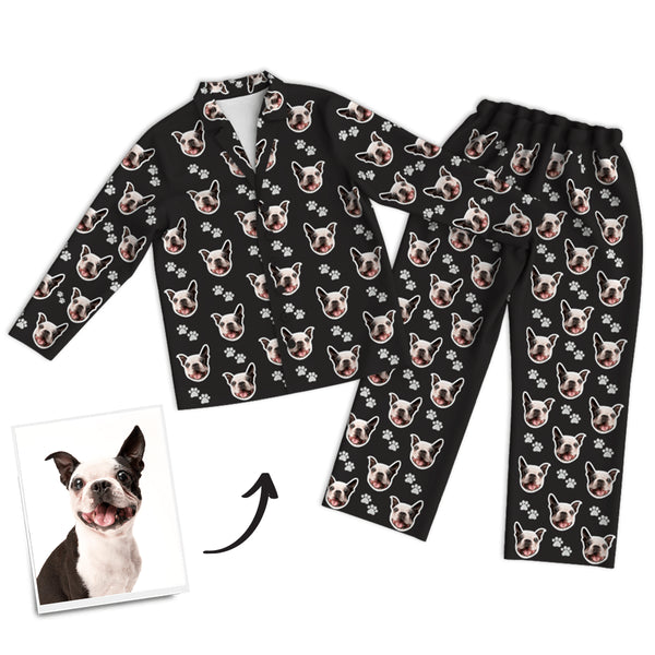 Personalized Photo Pajama Pants with Dog Face Pet Memorial Gifts – Giftlab  Canada