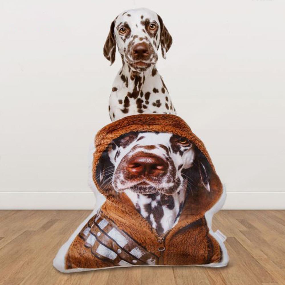 Dog face pillow hotsell